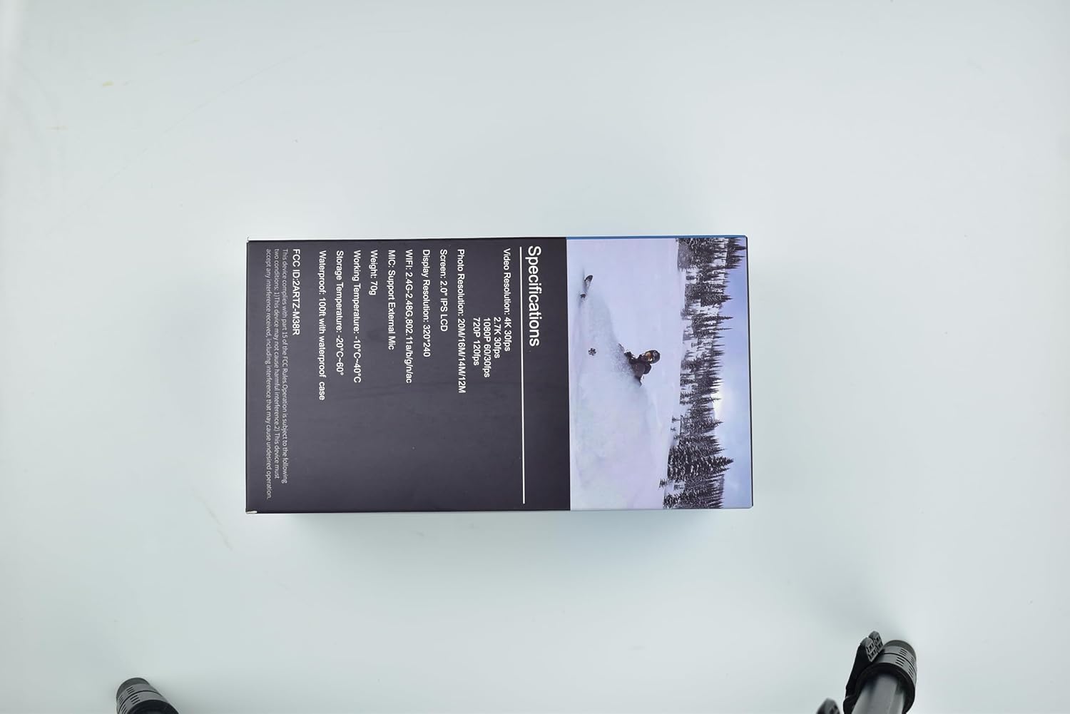 Action Camera 4K30fps with 64G SD Card,HD Waterproof Camera 131ft Underwater Cameras 20MP Pre-recording WiFi Camera 170° Remote Control Sports Cameras with 2 Batteries Helmet Mount Accessories Kits