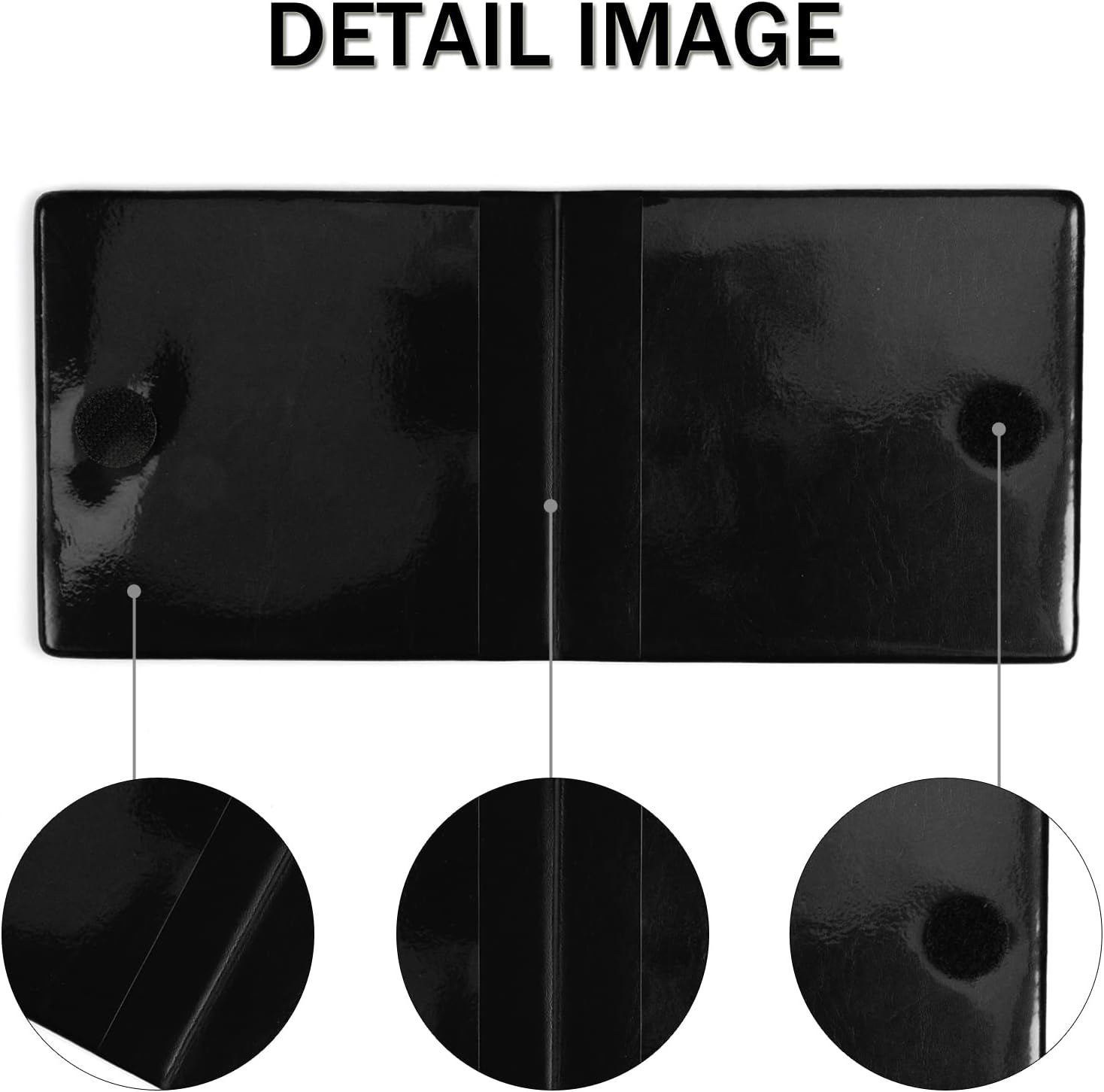 Car Registration and Insurance Card Holder, Vehicle Glove Box Car Organizer, Interior Car Accessories for Documents, Cards, License - 2 Pack